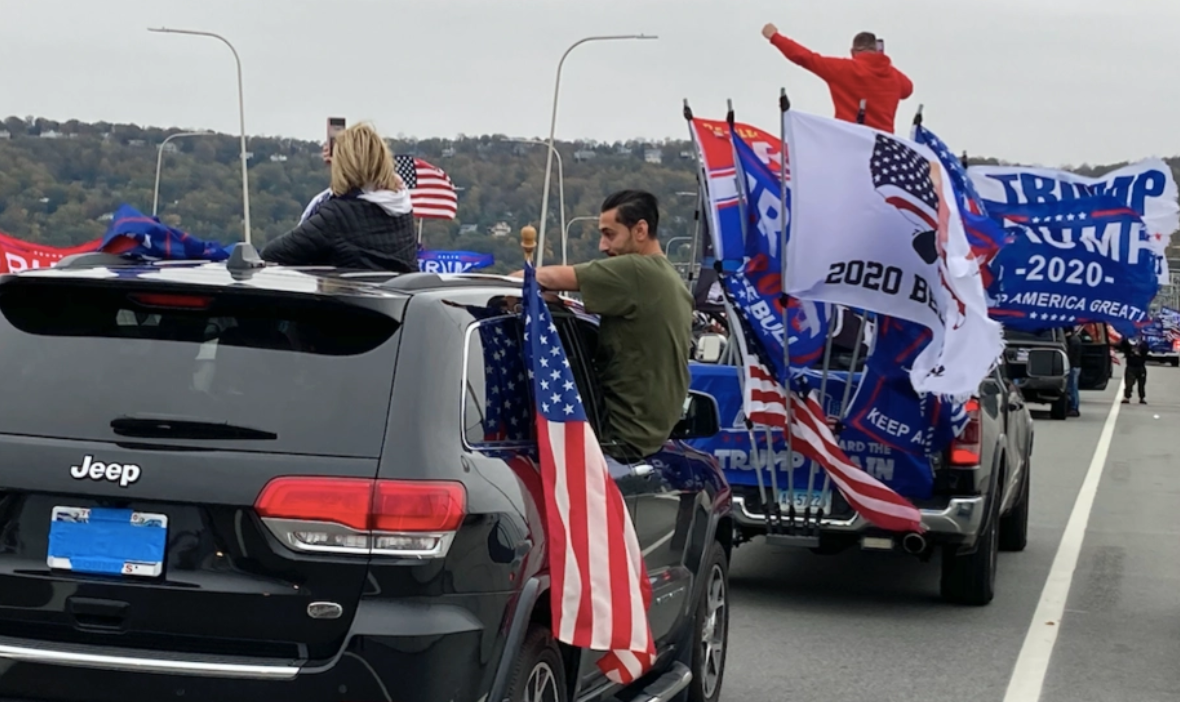 SOLIDARITY FOR TRUMP: MAGA supporters Take Over Blue Highways · The ...