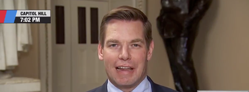 Rep. Eric Swalwell Let Out A Massive Fart On Live TV · The Patriot Hill